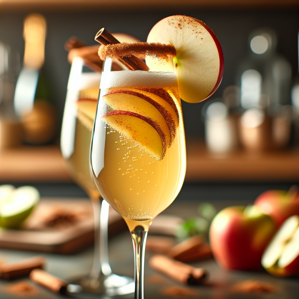 Cinnamon Apple High-Protein Mimosa