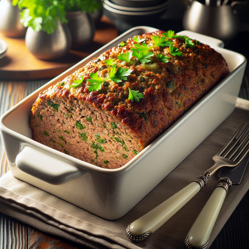 Savory Keto Meatloaf