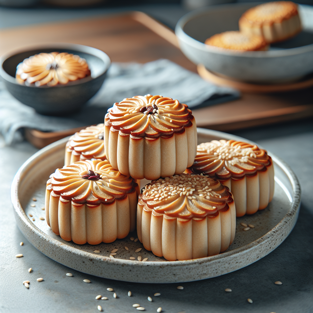 Gluten-Free Snow Skin Mooncakes