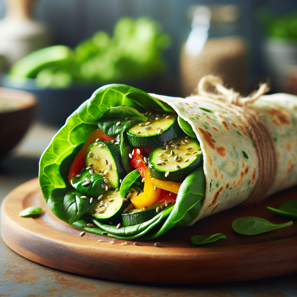 High-Protein Veggie Breakfast Burrito