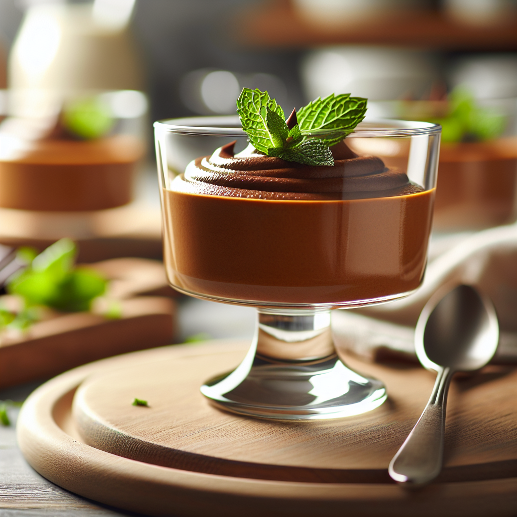 Title: Dairy-Free Chocolate Mousse with Avocado Substitute