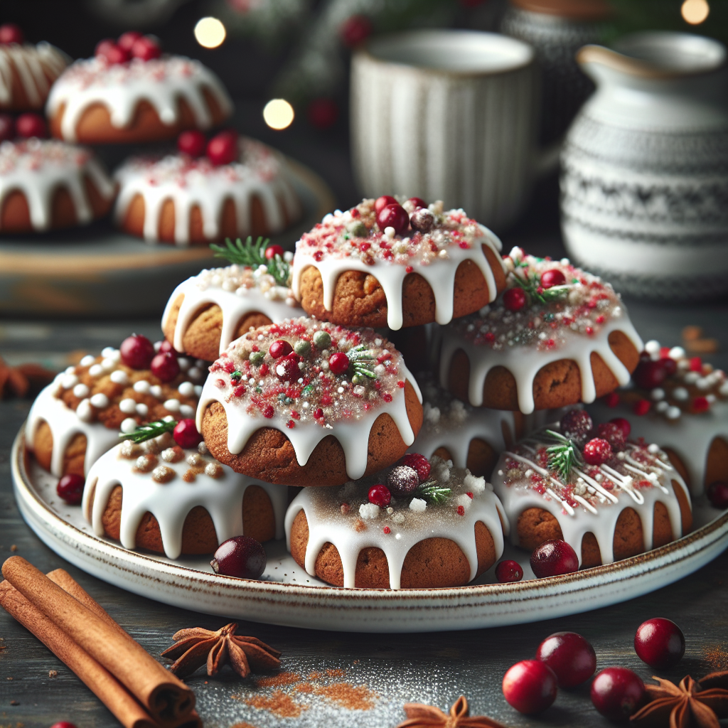 Low-Carb High-Protein Festive Cookies