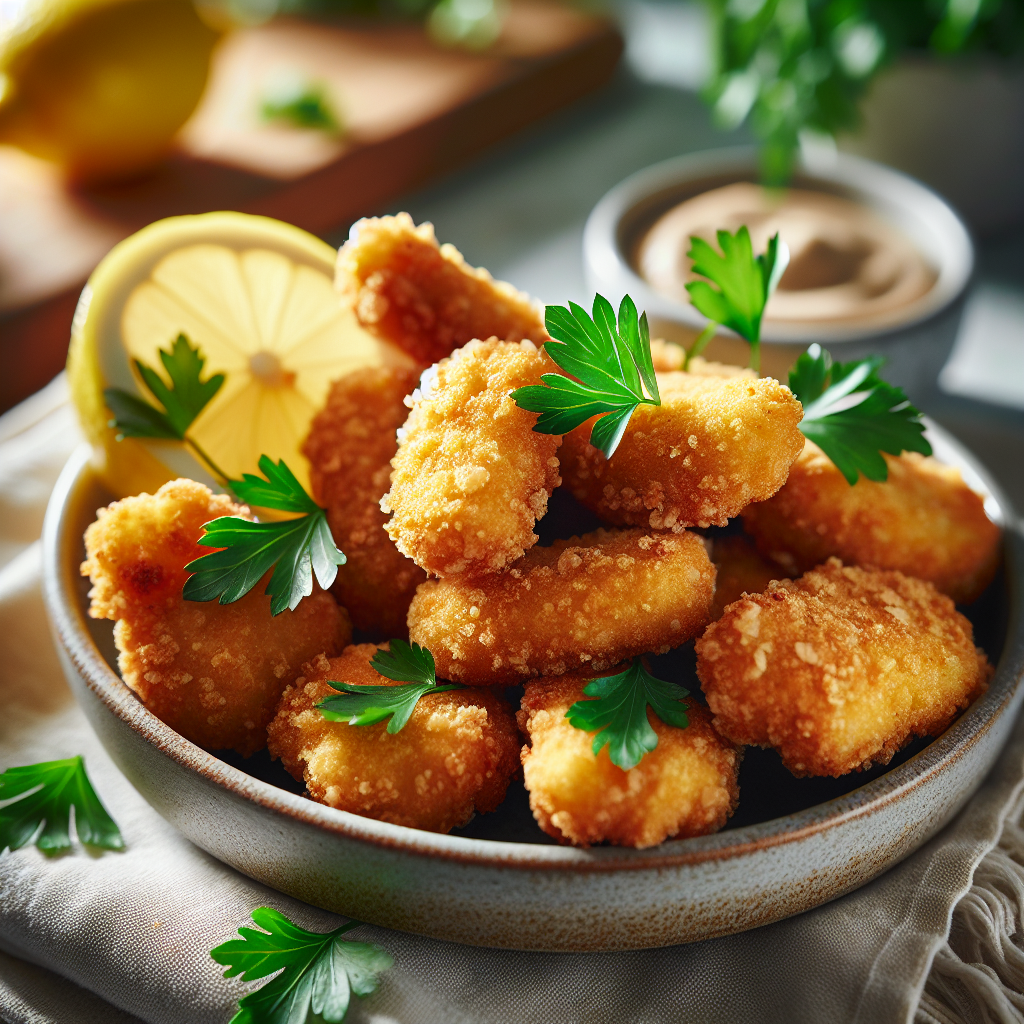 Gluten-Free Dairy-Free Chicken Nuggets with Almond Flour