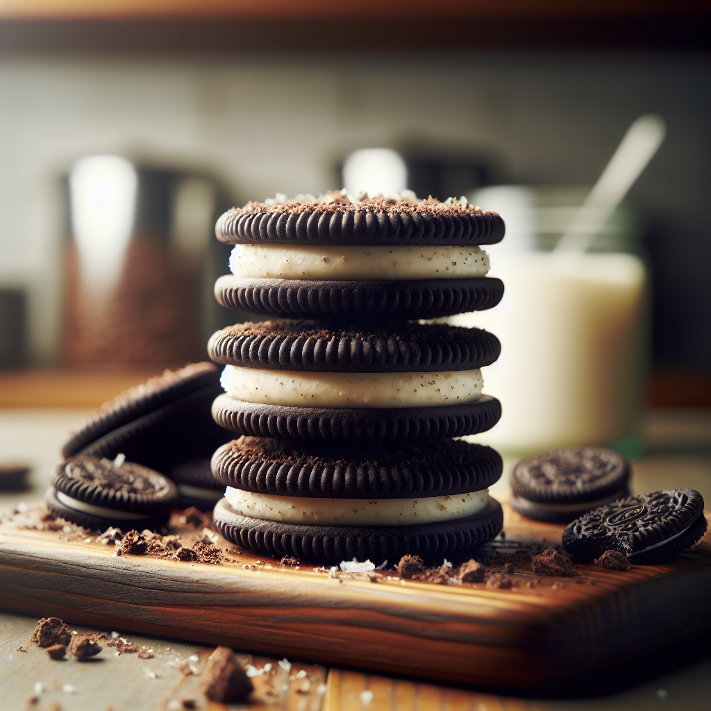 Gluten-Free, Dairy-Free, Sugar-Free Low-FODMAP Oreo Cookies with Filling