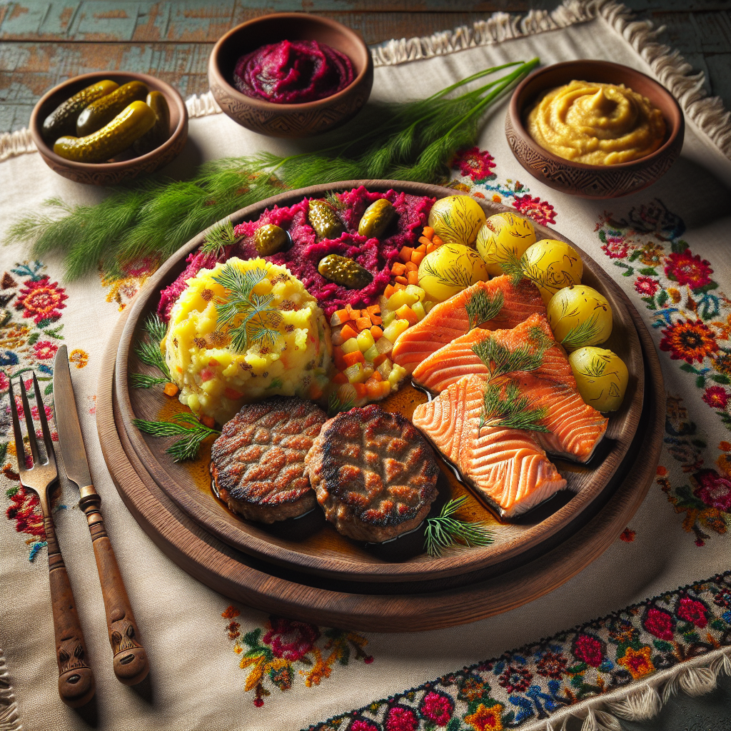 Protein Power Russian-Ukrainian Salmon & Beef Kotleti with Root ...