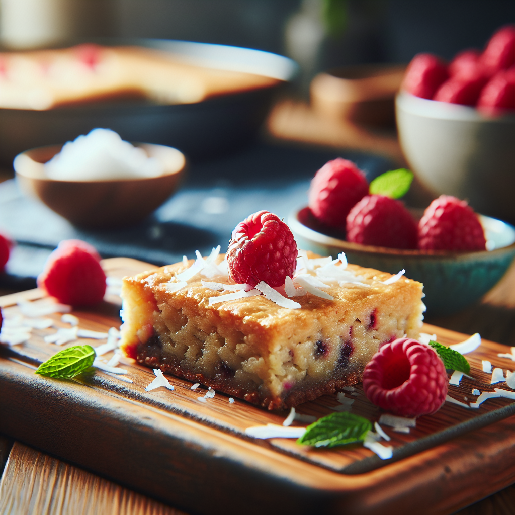 Gluten-Free, Dairy-Free Tart Blondies