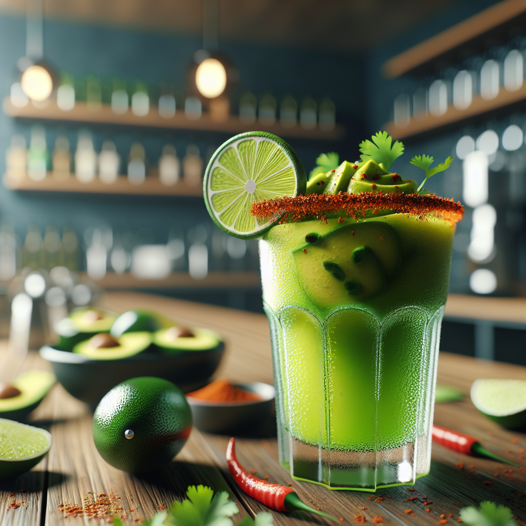 Spicy Avocado Margarita