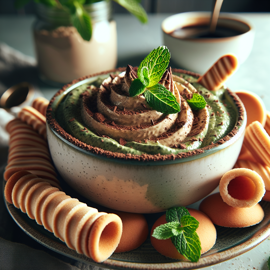 Mint Espresso Cannoli Dip