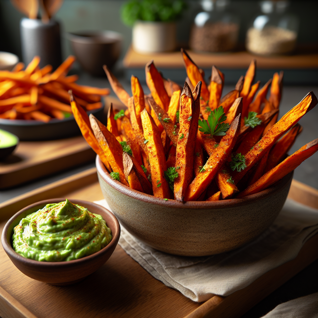 Crispy Baked Sweet Potato Fries