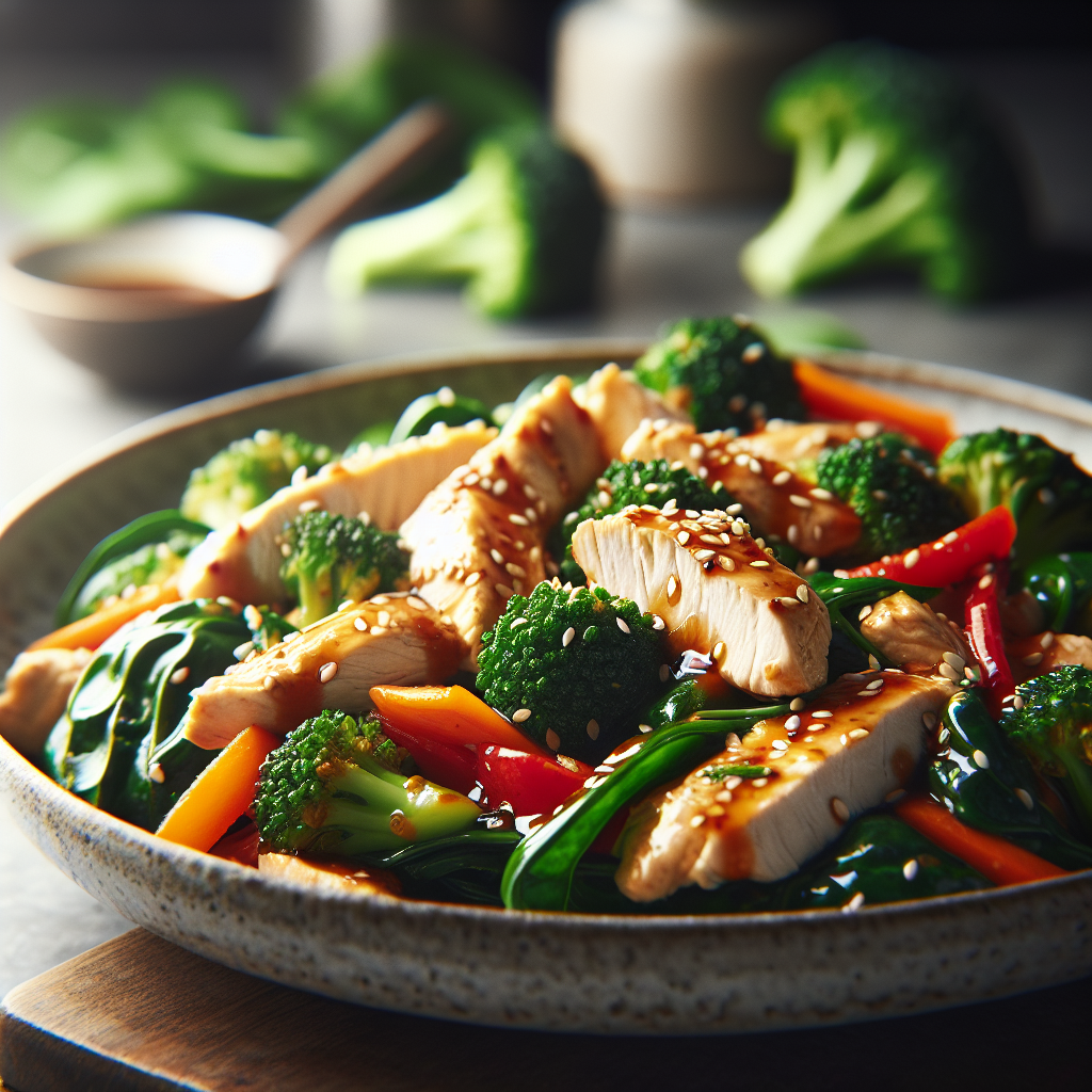 High-Protein Anti-Inflammatory Chicken Stir-Fry