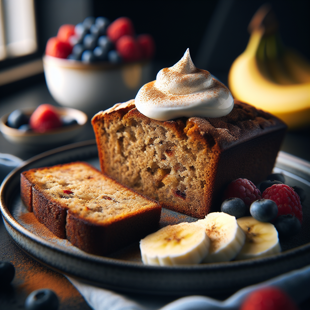 High-Protein, Low-Carb Banana Bread