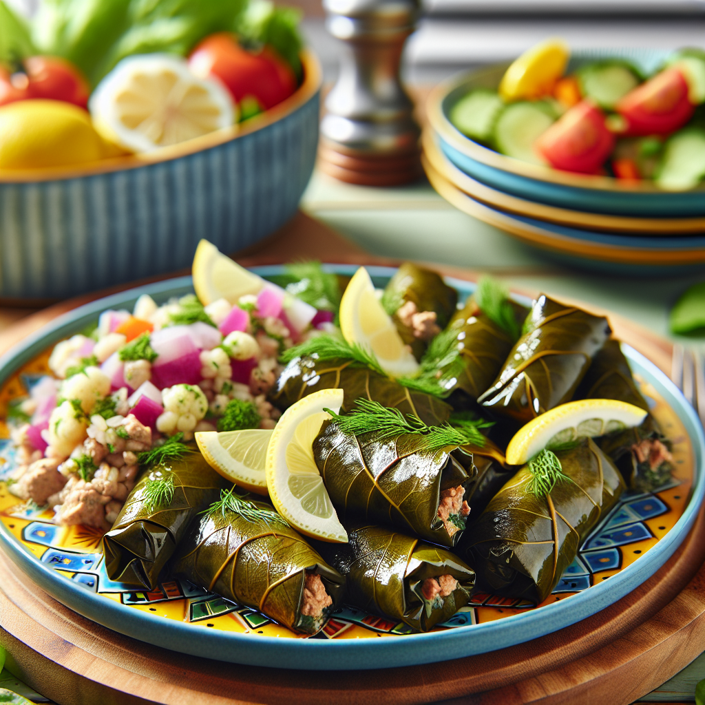 Health-Packed High-Protein Grape Leaves