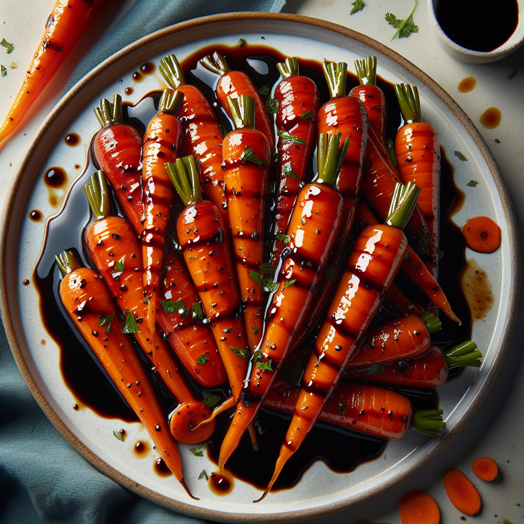 Balsamic Glazed Carrots