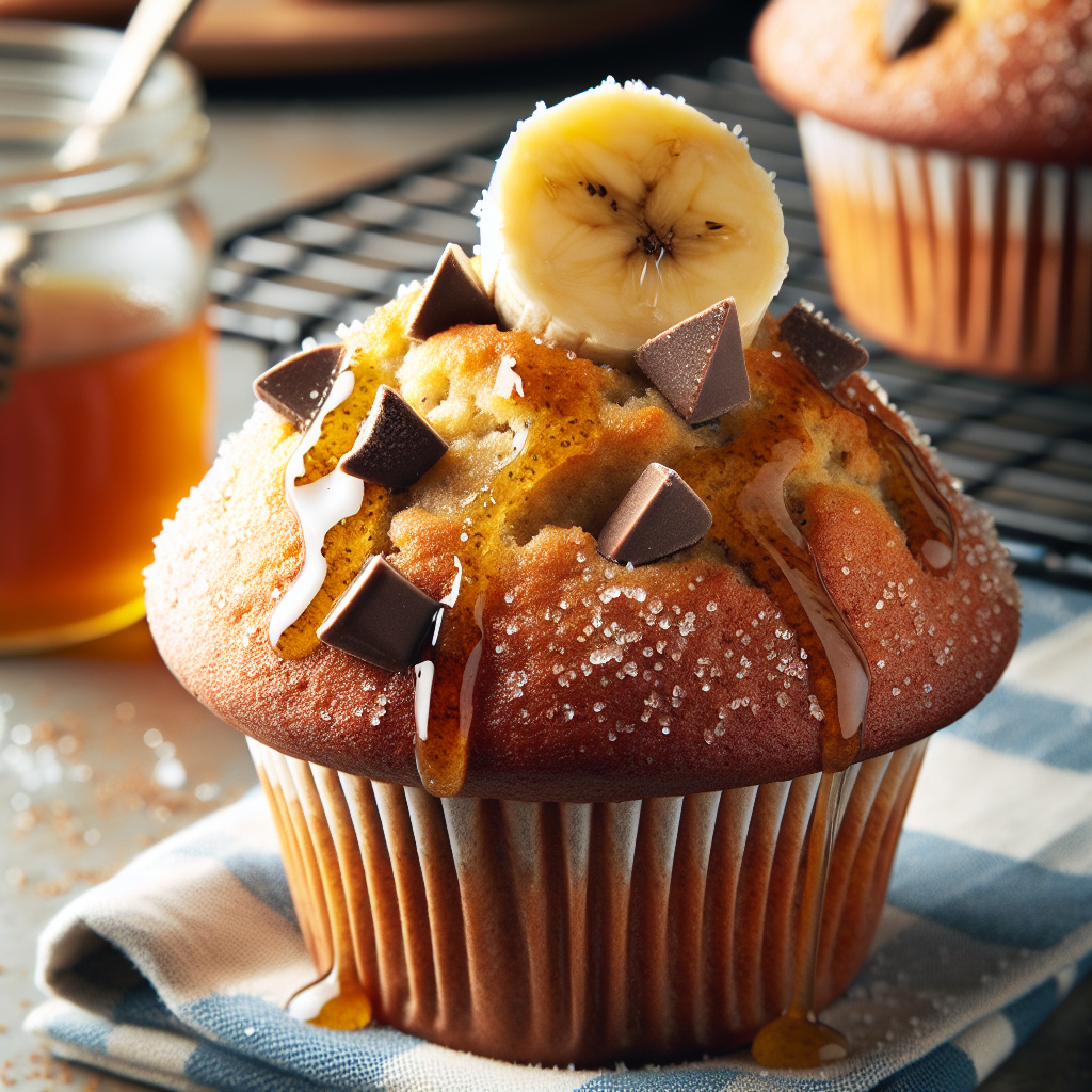 Chocolate Chip Banana Muffin