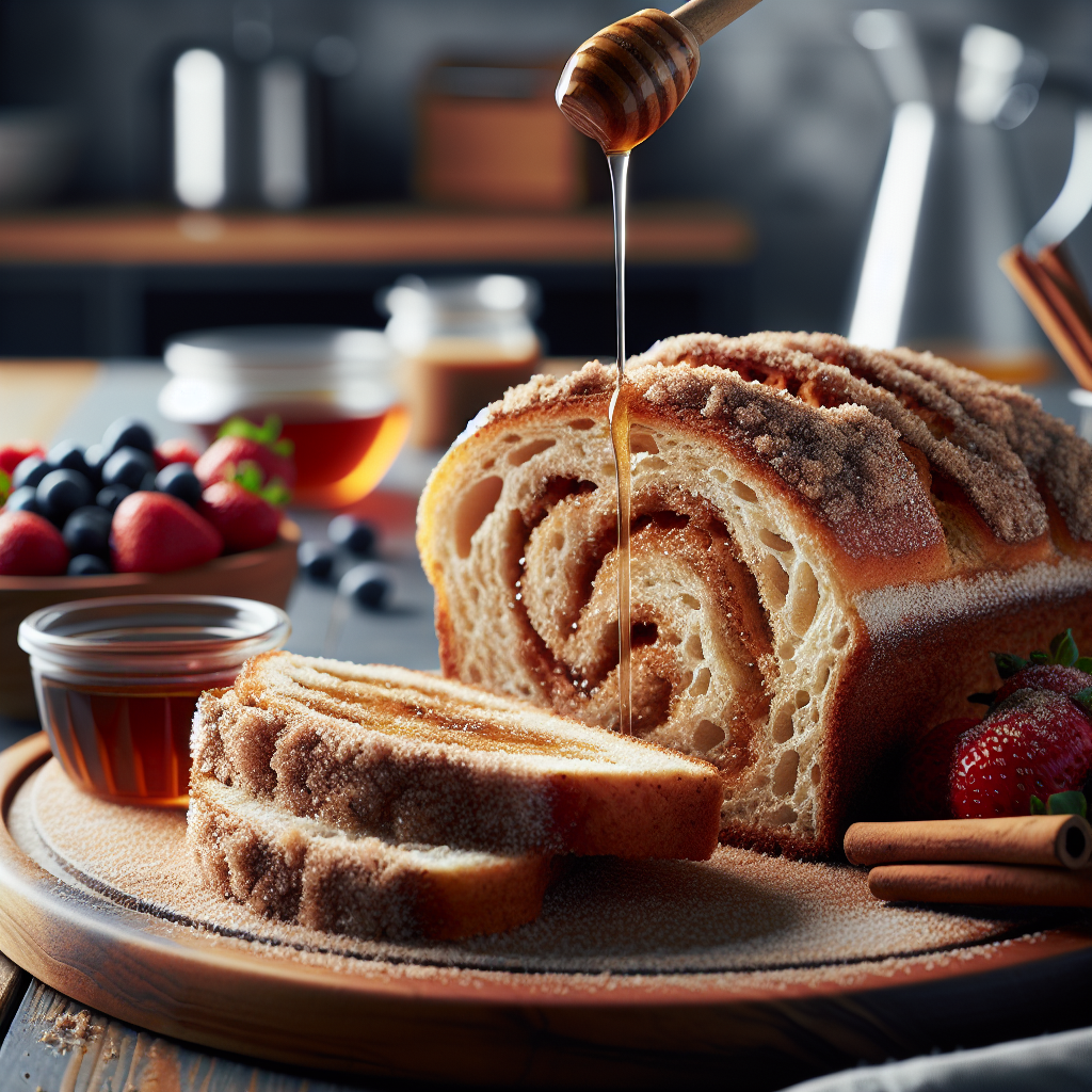 High-Protein Gluten-Free Cinnamon Sugar Bread