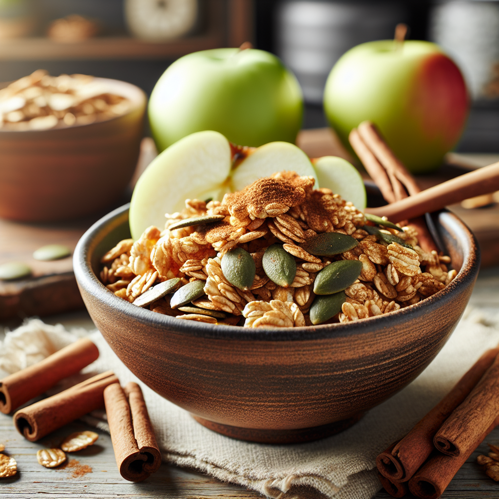 Sugar-Free High-Protein Vanilla Pumpkin Granola