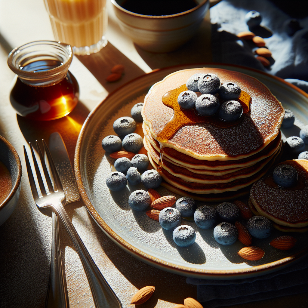 Fluffy Almond Flour Pancakes