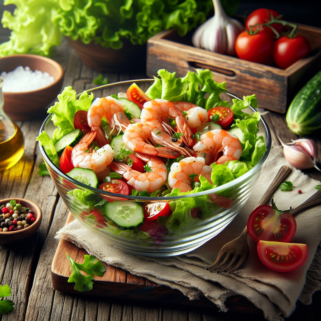 Garlic-Free Shrimp Salad