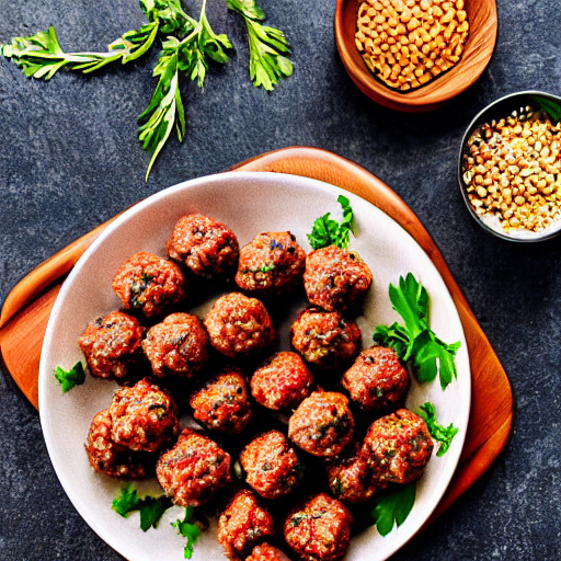 Grain-Free High-Protein Meatballs