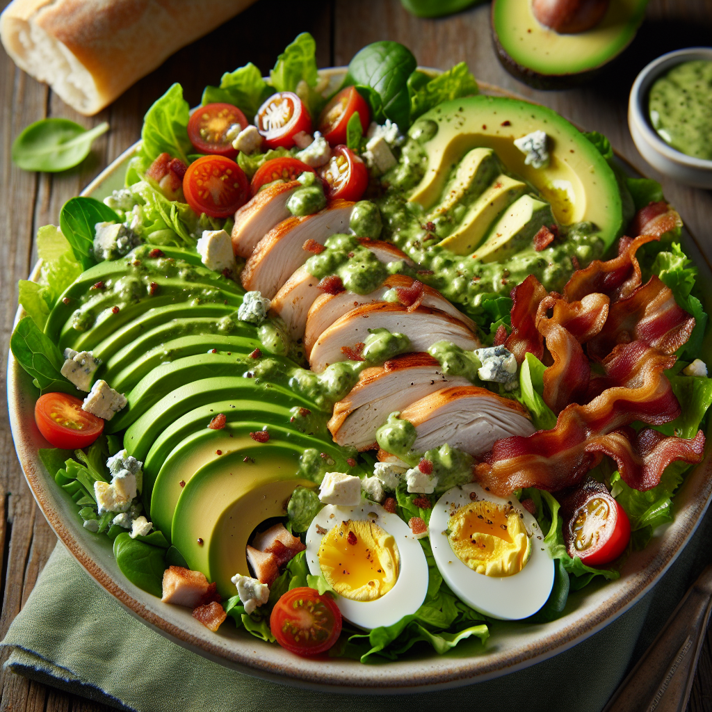 Green Goddess Cobb Salad