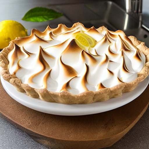 Healthy Lemon Meringue Pie