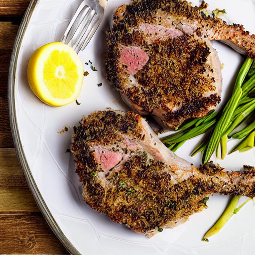 Herb-Crusted Pork Chops