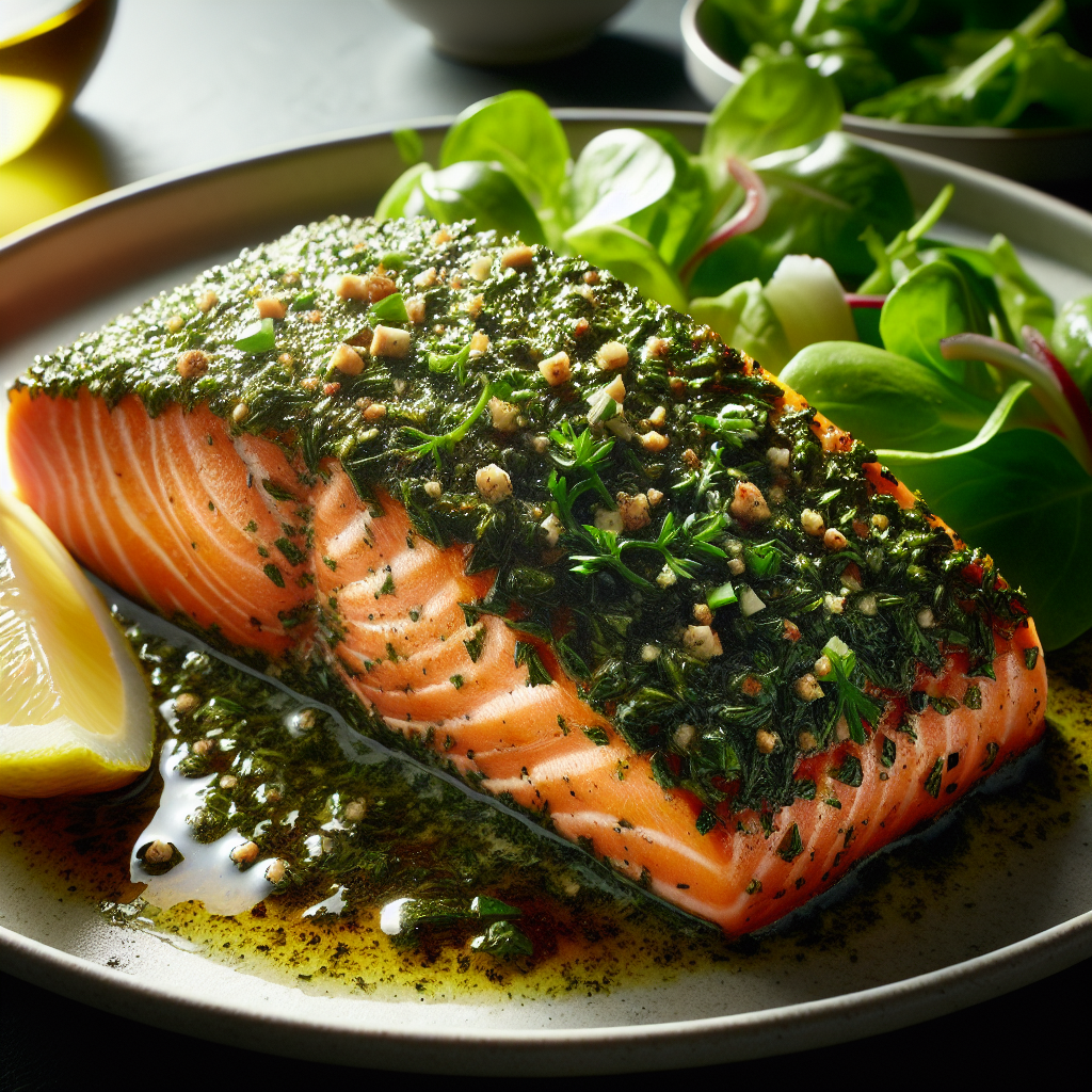 Herb-Crusted Salmon