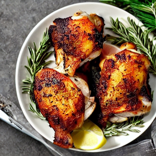 Herb Roasted Chicken Thighs