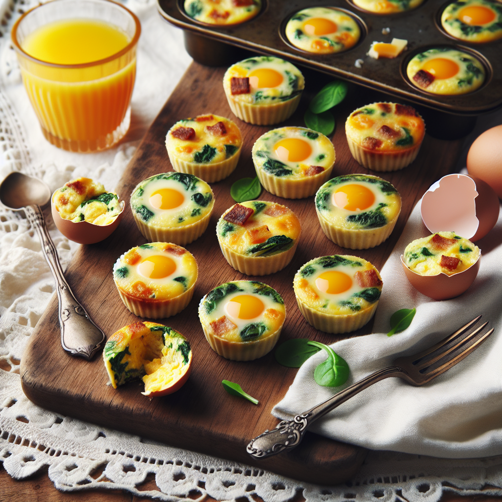 High Protein Egg Bites