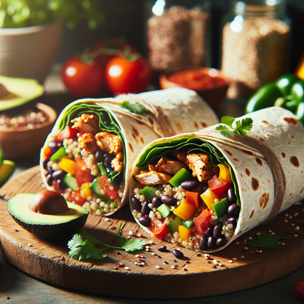 High-Protein Low-Carb Burritos