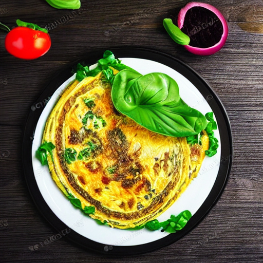 High-Protein Vegetable Omelette