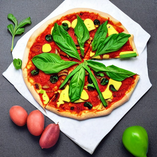 High-Protein Veggie Pizza