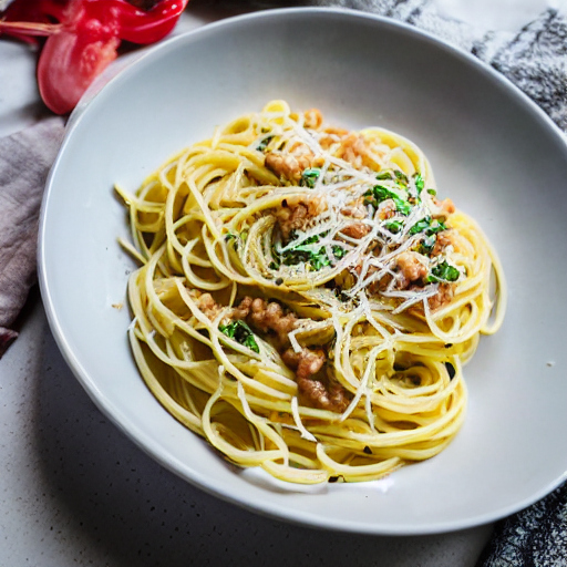 Low-Carb, Low-FODMAP Spaghetti Carbonara