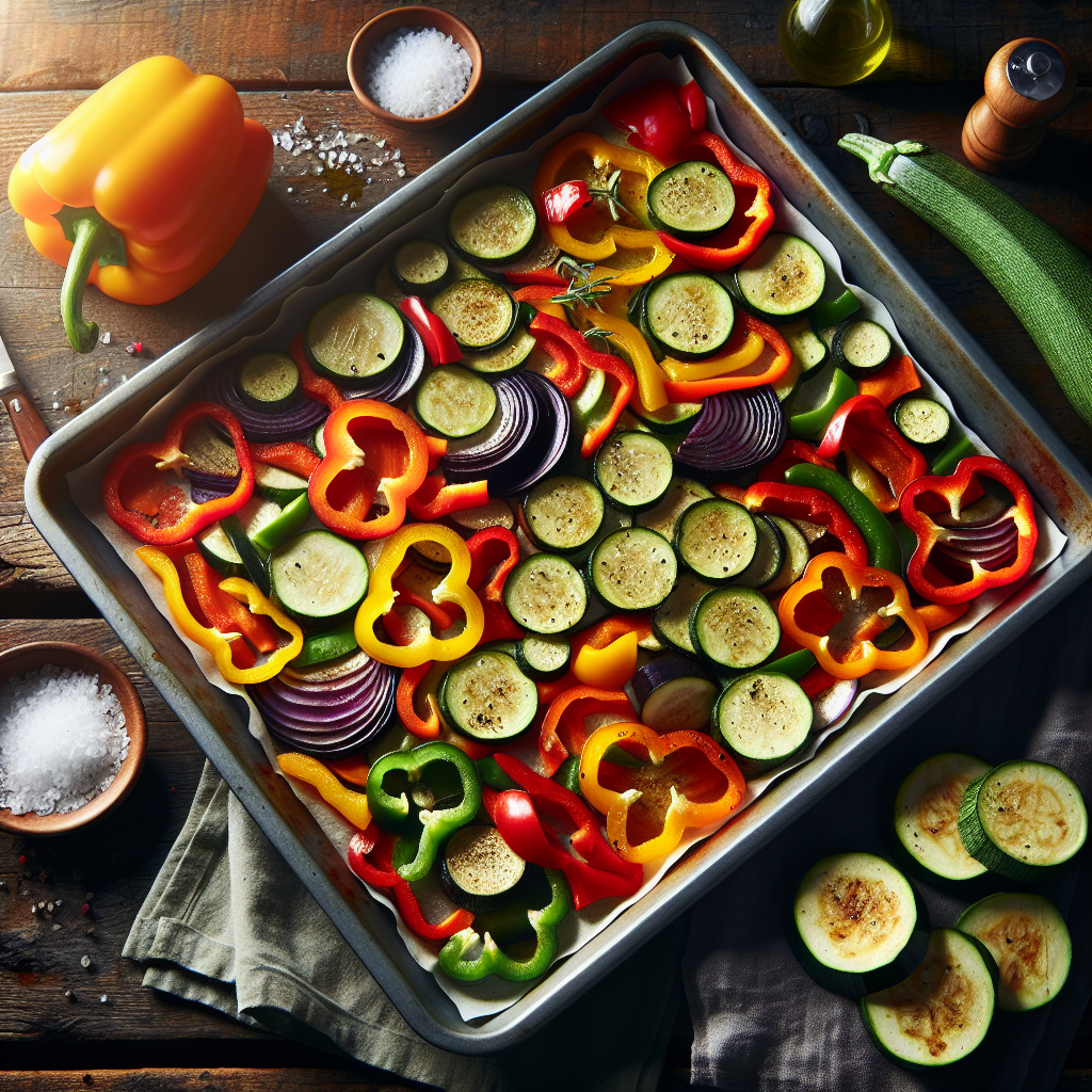 Low-FODMAP Veggie Sheet Pan