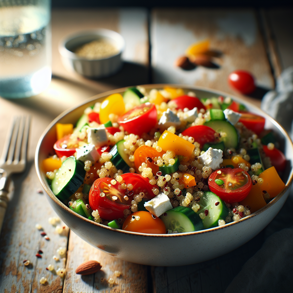 Low Glycemic Quinoa Salad