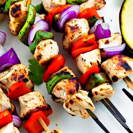 Mediterranean Chicken Kabobs