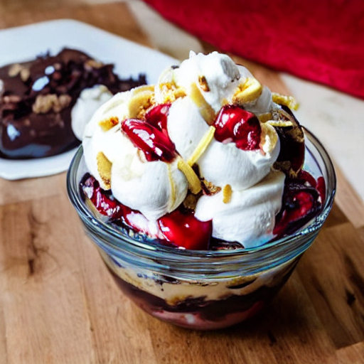 Protein-Packed Banana Split Sundae