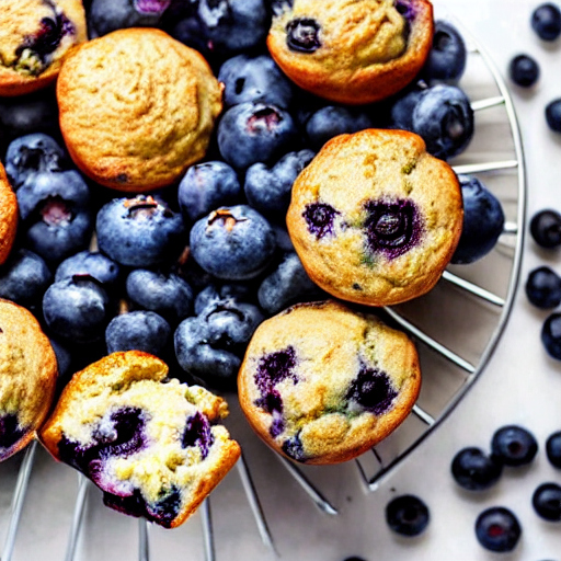 Protein-Packed Blueberry Muffins