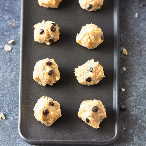 Protein-Packed No Bake Cookie Dough Bites