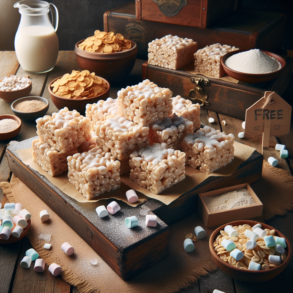 Protein Rice Crispy Treats with Free