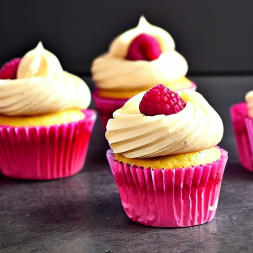 Raspberry Lemon Cupcakes