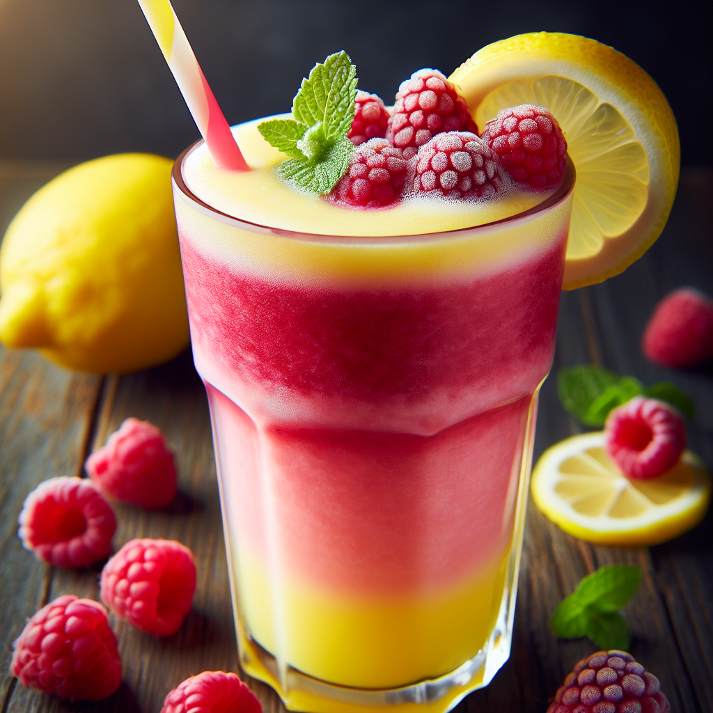 Raspberry Lemon Smoothie