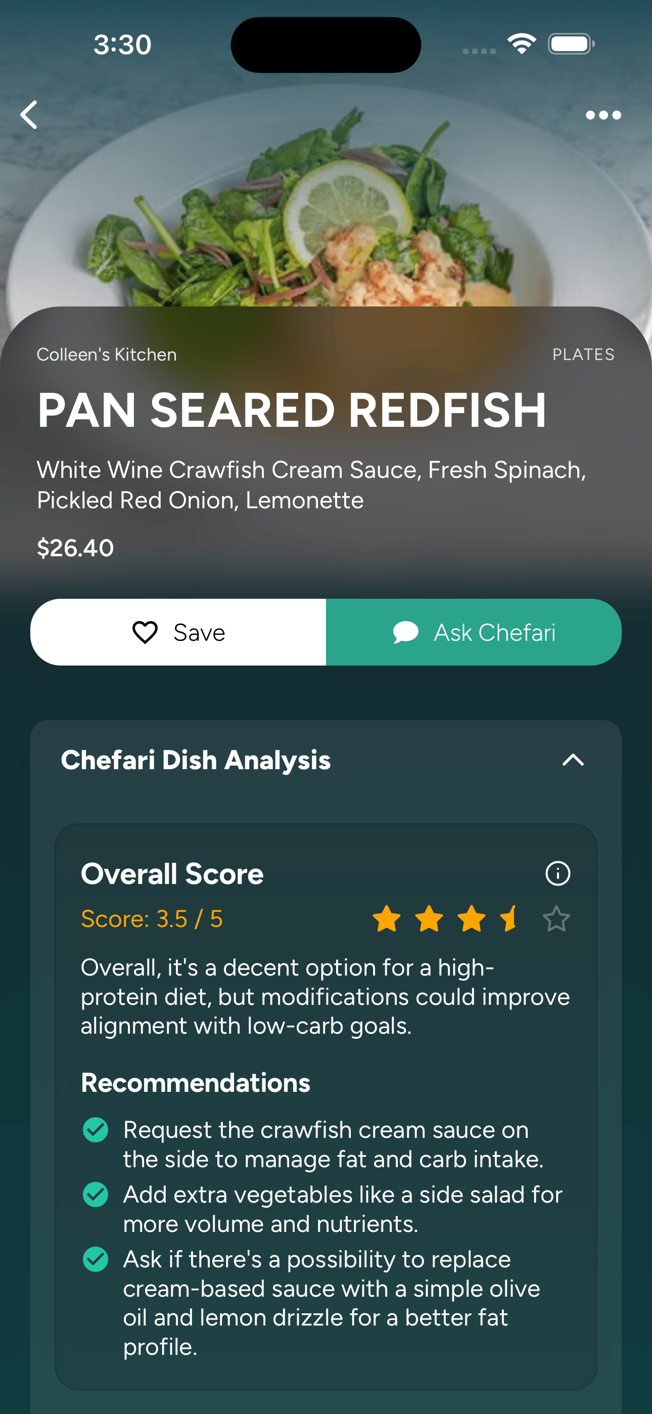 Restaurant Navigation