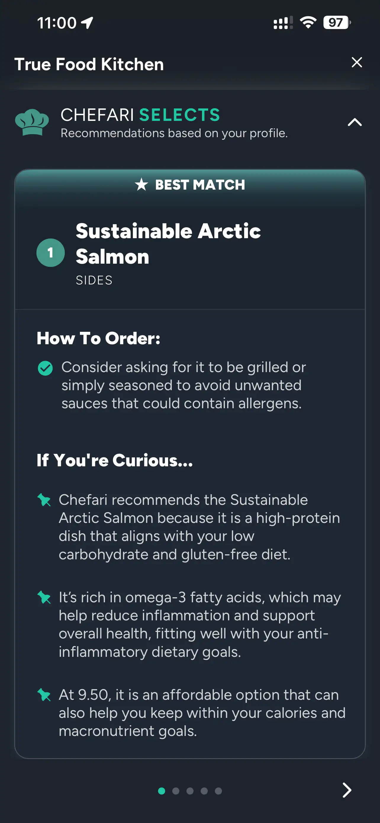 Feel at ease dining out—no more menu confusion or hidden allergens.