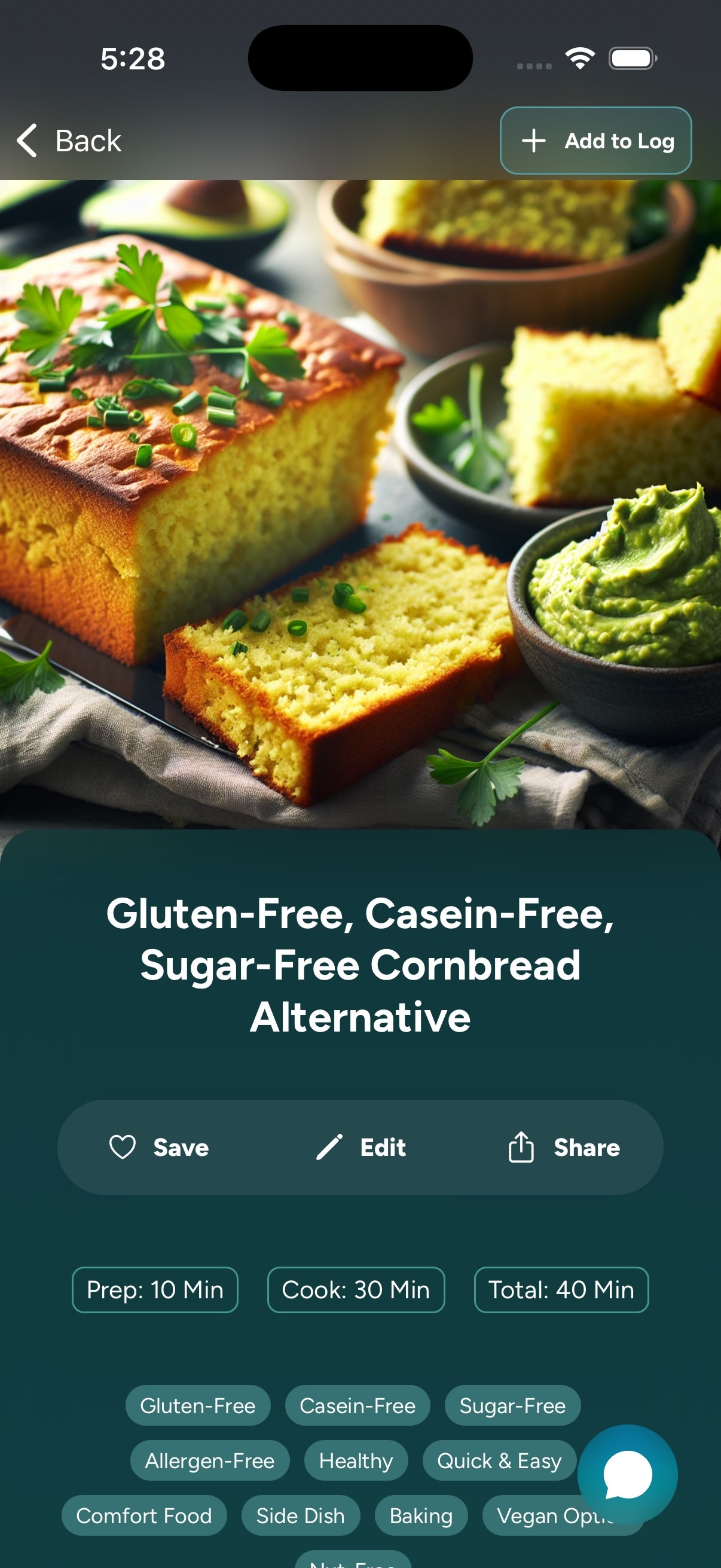 Generate Custom Recipes