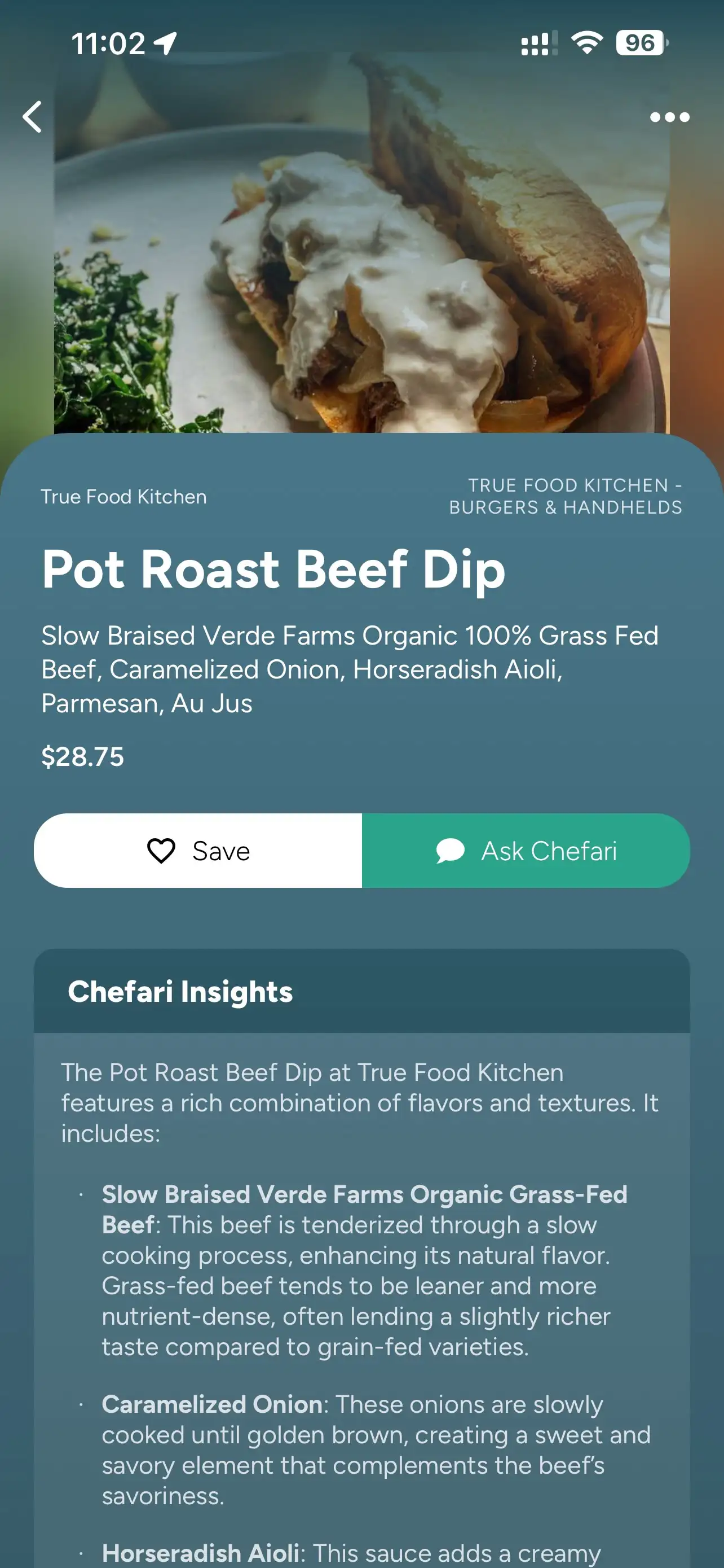 No more menu anxiety. Chefari decodes millions of menus worldwide to show you dishes you can trust.