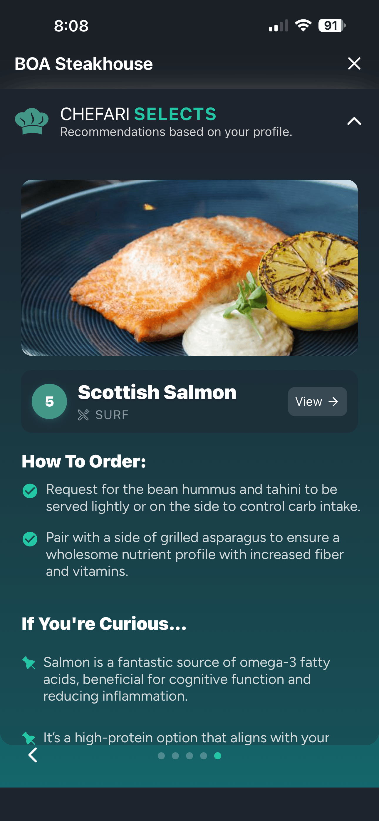 Hack every restaurant menu.